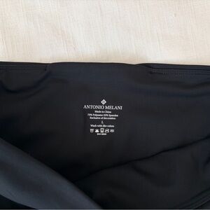 NWT- Antonio Melani Black High-Waisted Leggings